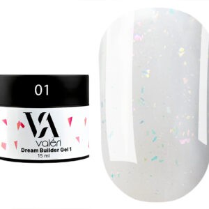 Builder Gel Valeri „Dream“ 01, 15 ml
