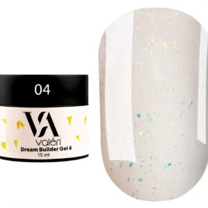 Builder Gel Valeri „Dream“ 04, 15 ml