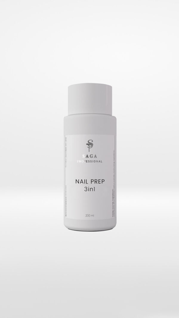 Saga Professional Nail Prep 3 in 1, 200 ml
