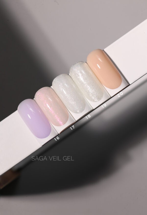 SAGA Professional Builder Gel Veil 18, 15 ml - Image 3