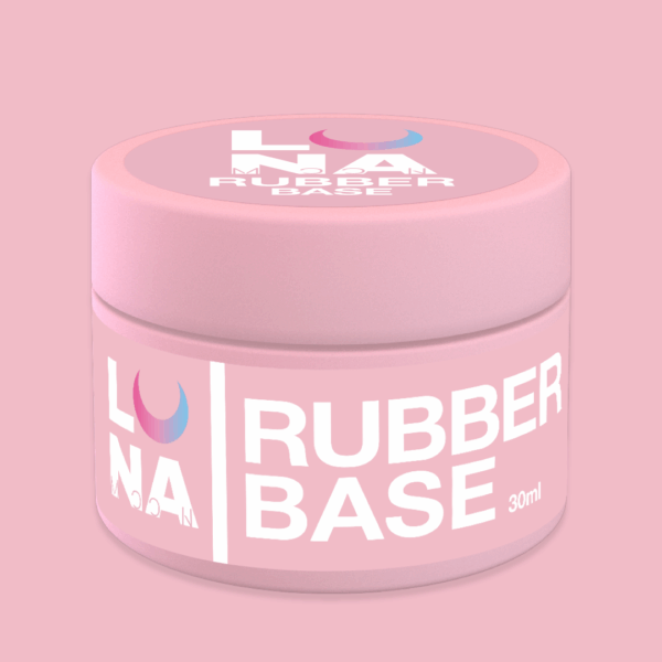 Základní báze pro gel lak RUBBER BASE Luna Moon - Image 2