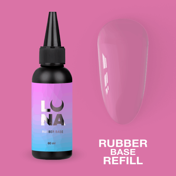 Základní báze pro gel lak RUBBER BASE Luna Moon - Image 3