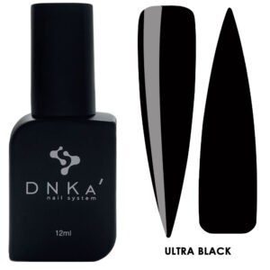 Gel lak na nehty DNKa' ultra black, 12 ml