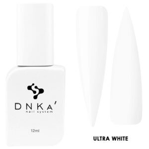 Gel lak na nehty DNKa' ultra white, 12 ml