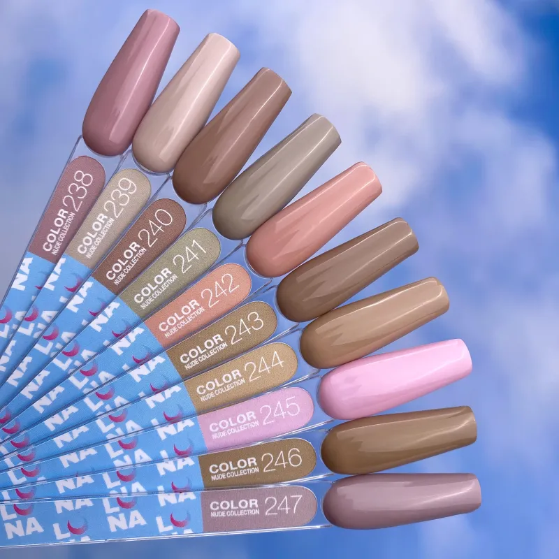 Gel lak na nehty Lunamoon Color 244, 8 ml obrázek 2 Gel lak na nehty Lunamoon Color 244, 8 ml - Obrázek 2