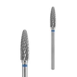 Karbidová fréza kukuřice modrá Staleks PRO EXPERT 4 × 14 mm