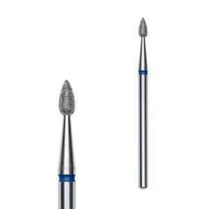 Diamantová fréza kapka STALEKS PRO EXPERT 2,3 × 5 mm modrá