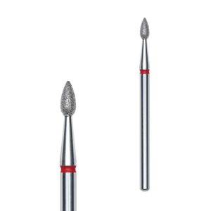 Diamantová fréza kapka STALEKS PRO EXPERT 2,3 × 5 mm červená