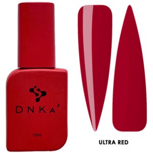 Gel lak na nehty DNKa‘ ultra red, 12 ml