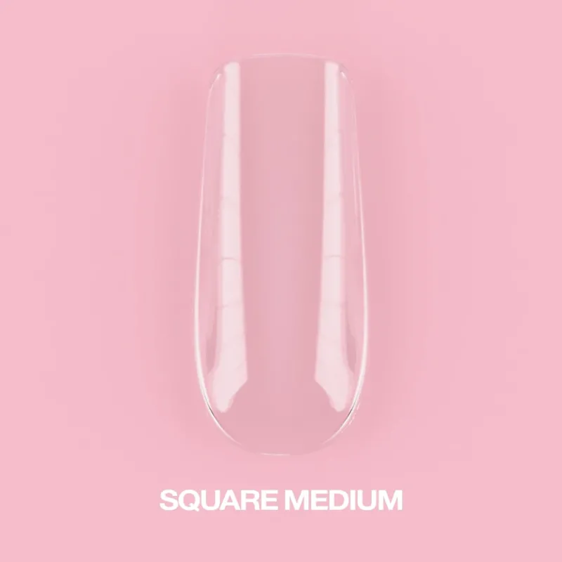 Gelové tipy Lunamoon Square Medium obrázek 2 Gelové tipy Lunamoon Square Medium - Obrázek 2