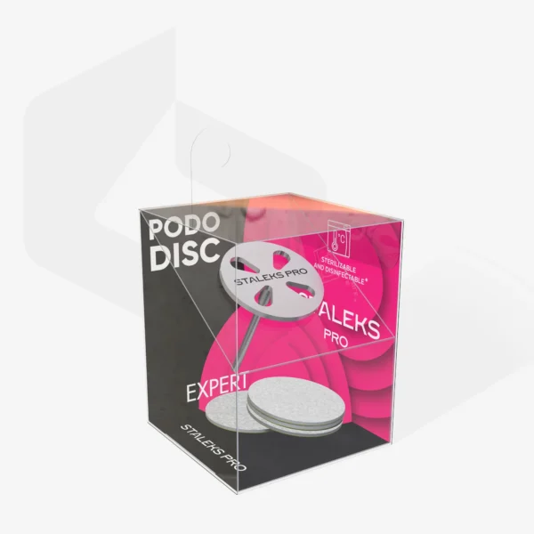Pedikérský kotouč PODODISC EXPERT M Staleks a sada jednorázových pilníků zrnitosti 180 (5 ks) - Image 3