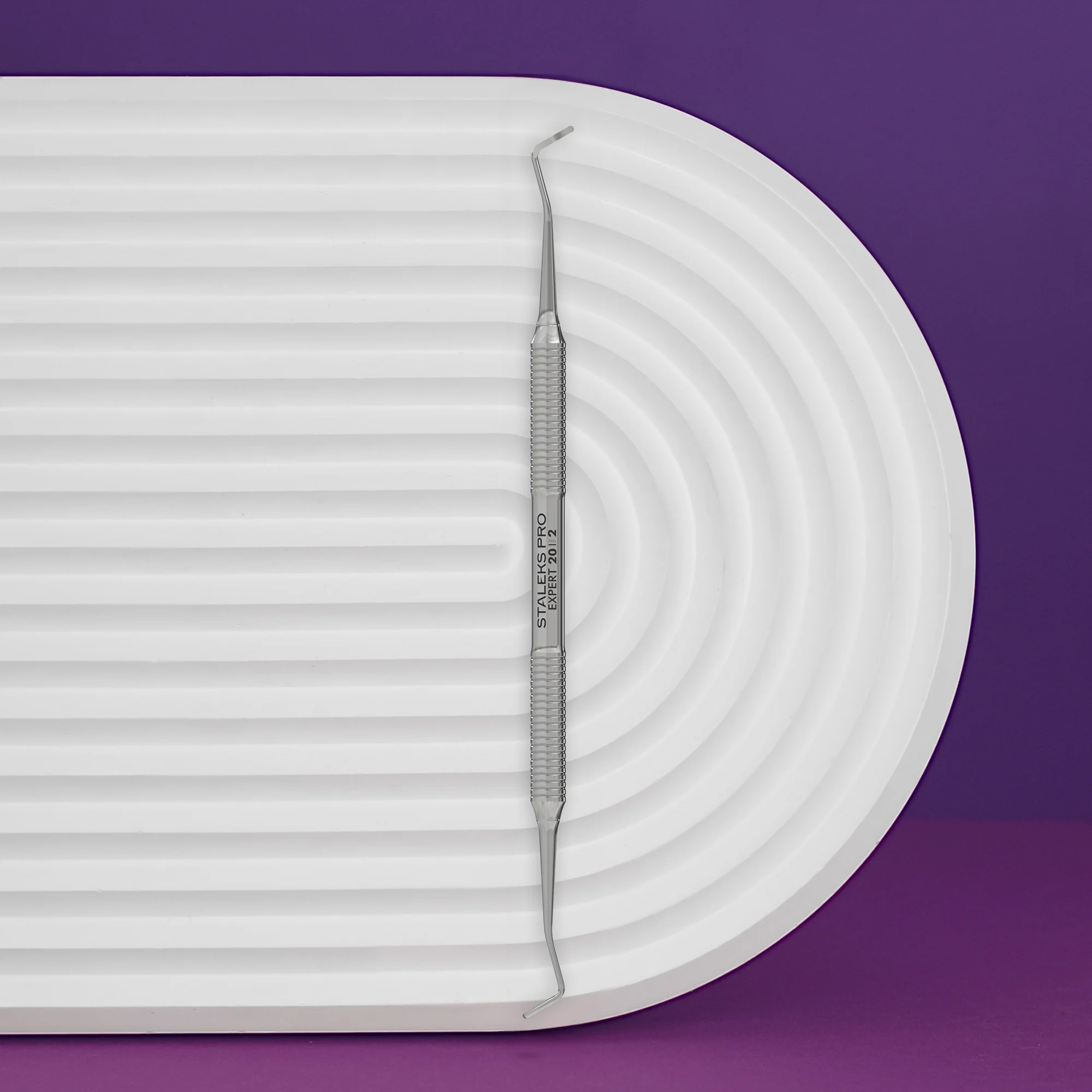 Pedikérský nástroj EXPERT 20 TYP 2 (oboustranná kyreta) STALEKS PRO obrázek 1 Pedikérský nástroj EXPERT 20 TYP 2 (oboustranná kyreta) STALEKS PRO