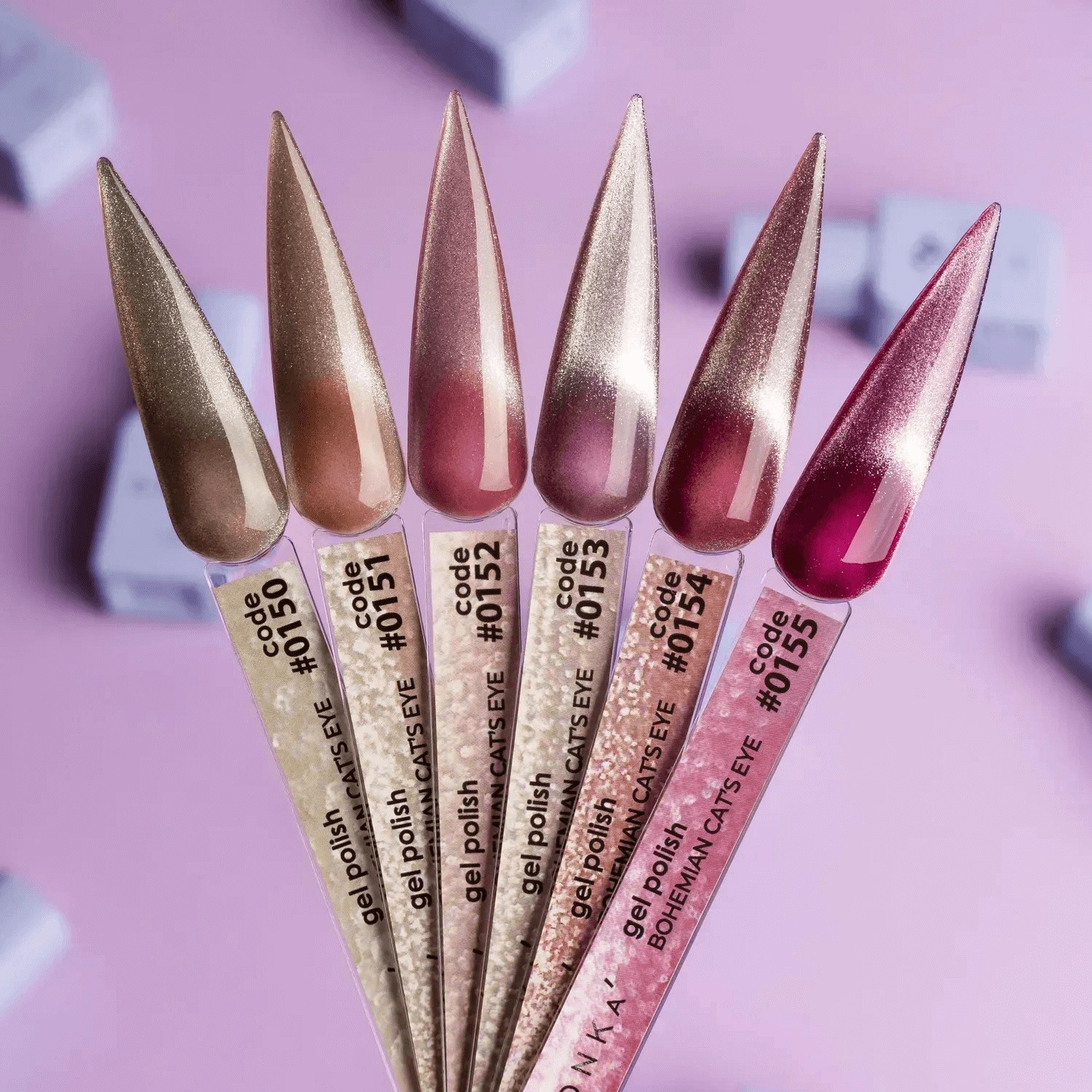 Gel lak na nehty DNKa‘ Bohemian Cat’s Eye 0152 12ml obrázek 2 Gel lak na nehty DNKa‘ Bohemian Cat’s Eye 0152 12ml - Зображення 2