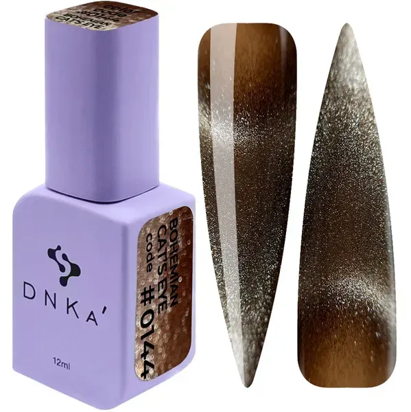 Gel lak na nehty DNKa‘ Bohemian Cat’s Eye 0144 12ml obrázek 1 Gel lak na nehty DNKa‘ Bohemian Cat’s Eye 0144 12ml