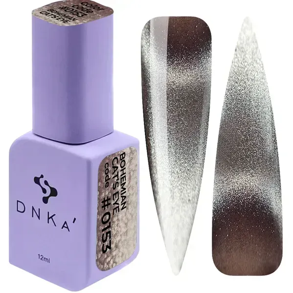 Gel lak na nehty DNKa‘ Bohemian Cat’s Eye 0153, 12ml obrázek 1 Gel lak na nehty DNKa‘ Bohemian Cat’s Eye 0153, 12ml