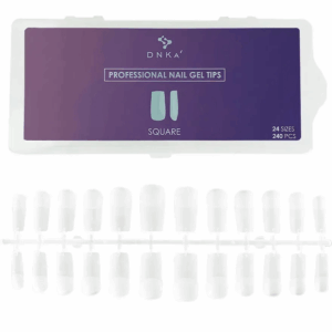 DNKa' Professional Nail Gel Tips Square 240 pcs