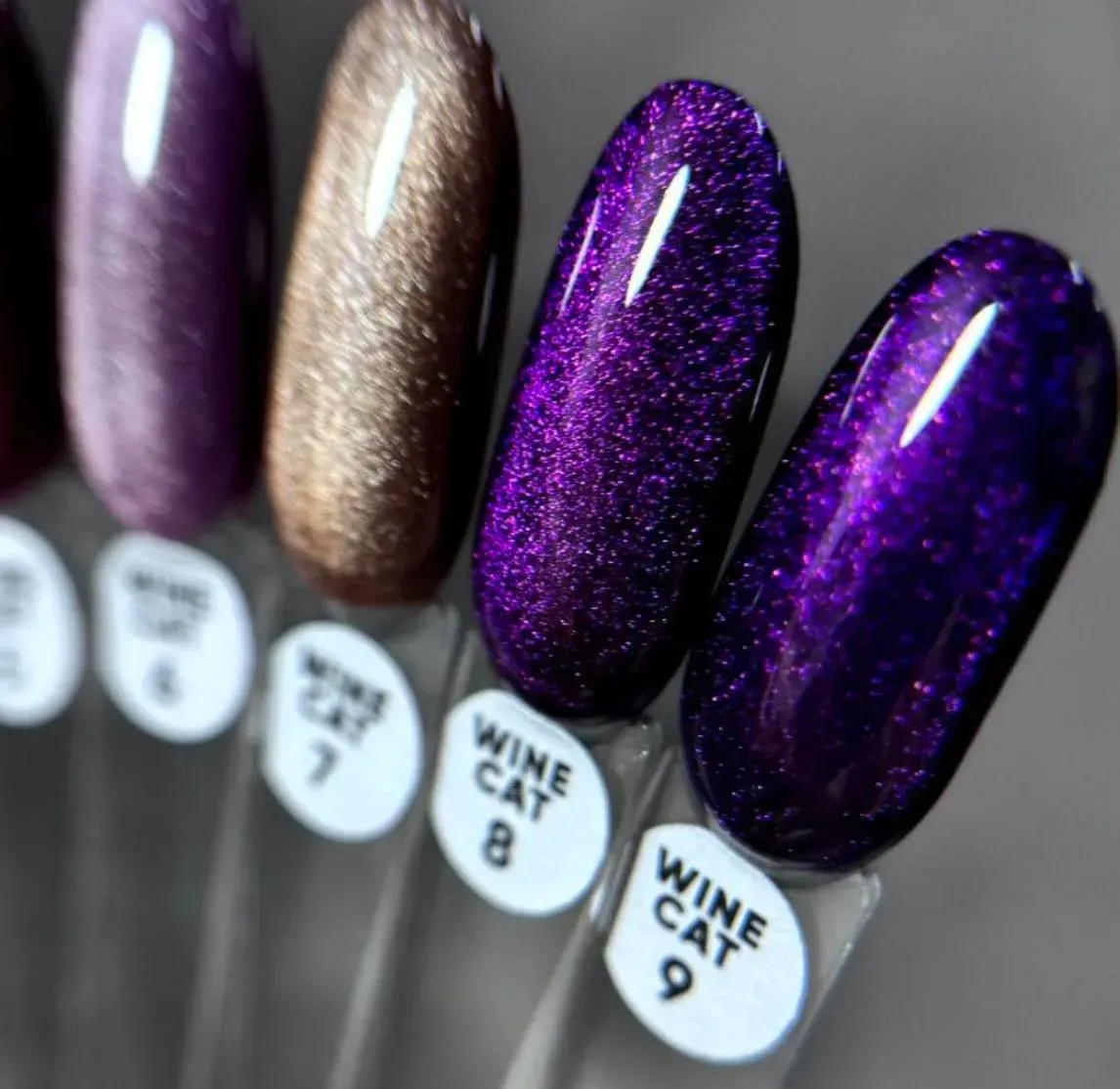 Gel lak SAGA Wine Cat 08, 10 ml obrázek 2 Gel lak SAGA Wine Cat 08, 10 ml - Зображення 2